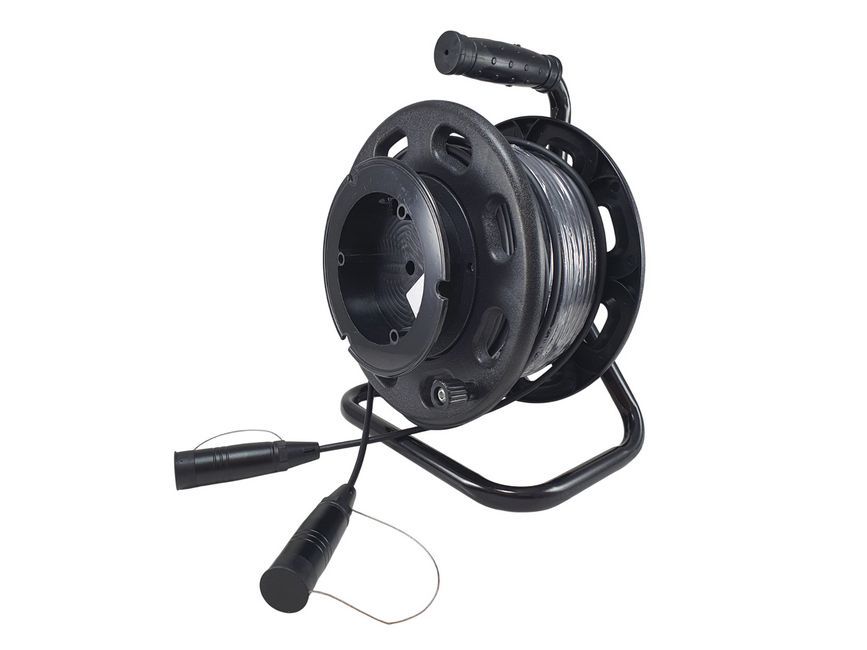 EQuip HDMI 2.1 Active Optic Armored Cable 100m 8K/60Hz 4K/120Hz 48Gbps Black