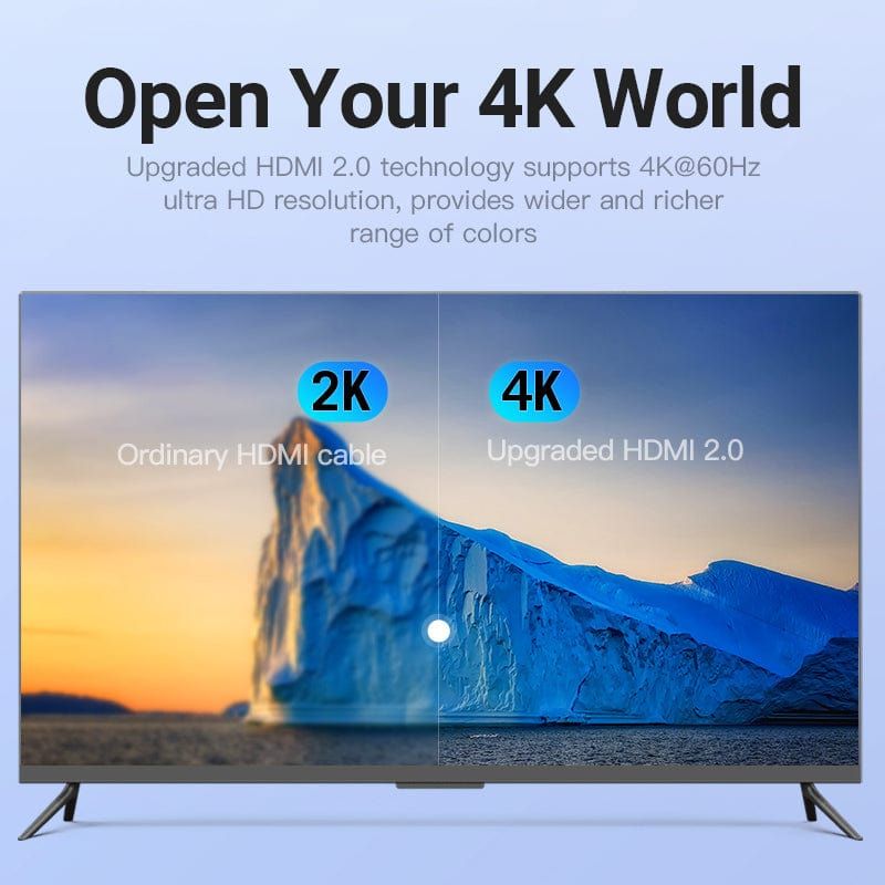 Vention Vention Flat HDMI cable 5m Black