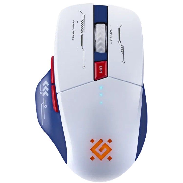 Defender Tisa GM-126 Wireless Bluetooth Gaming Mouse White