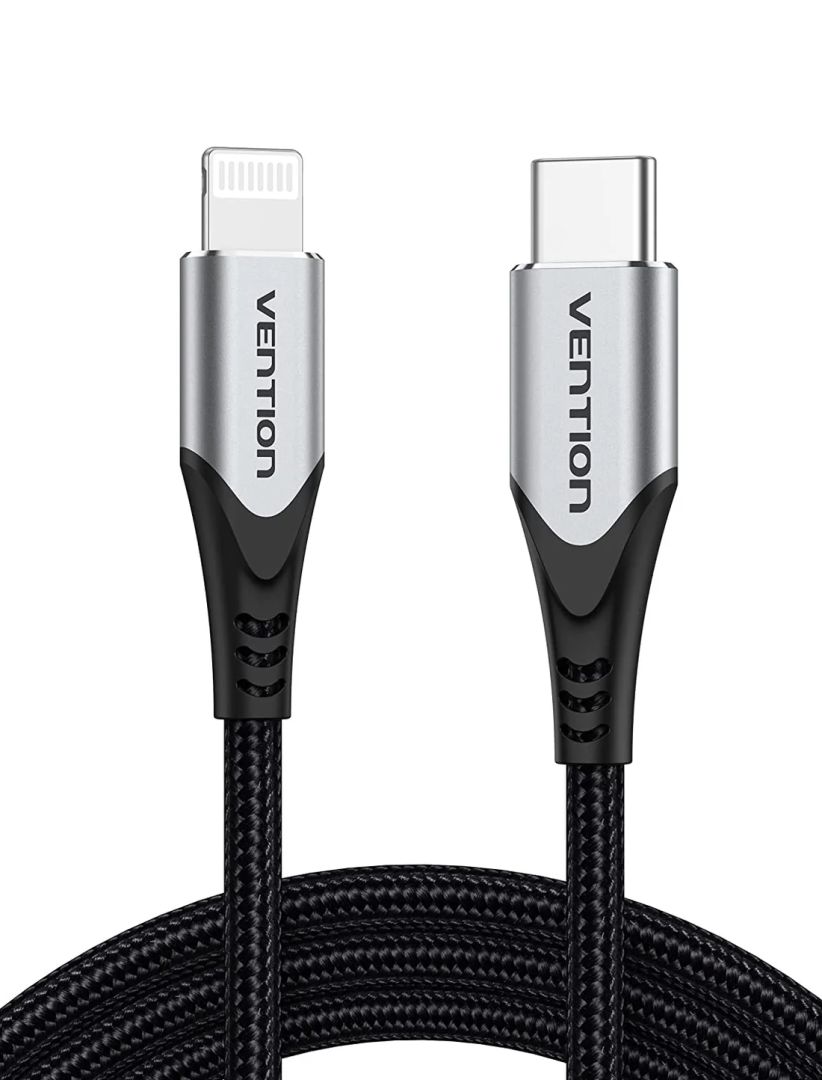 Vention USB 2.0 C to Lightning Cable Aluminum Alloy Type 2m Black