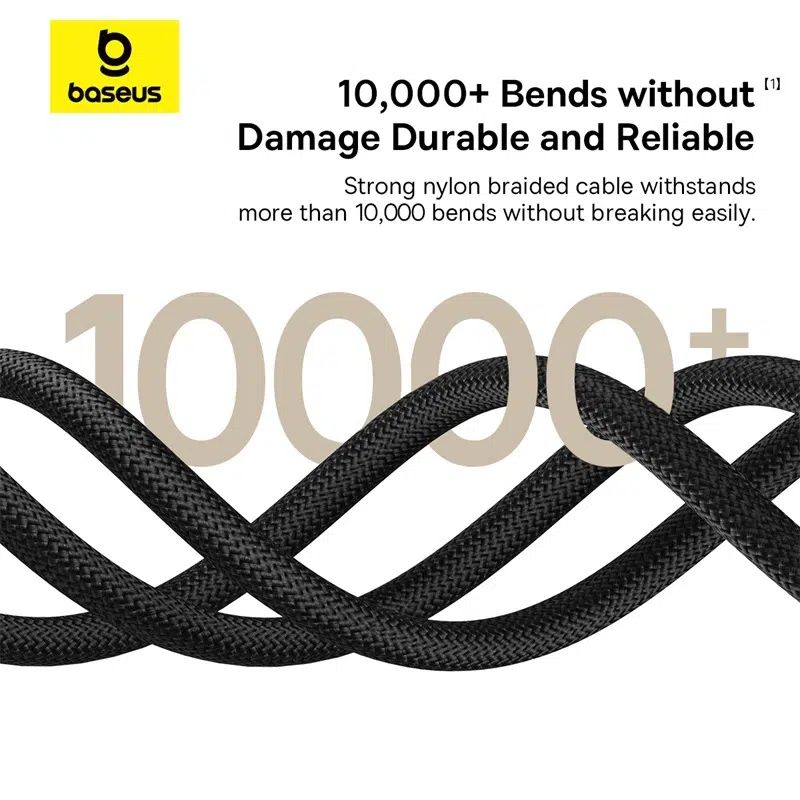 Baseus Dura Series 20W Type-C to Lightning Fast Charging Cable 1m Black/Gold