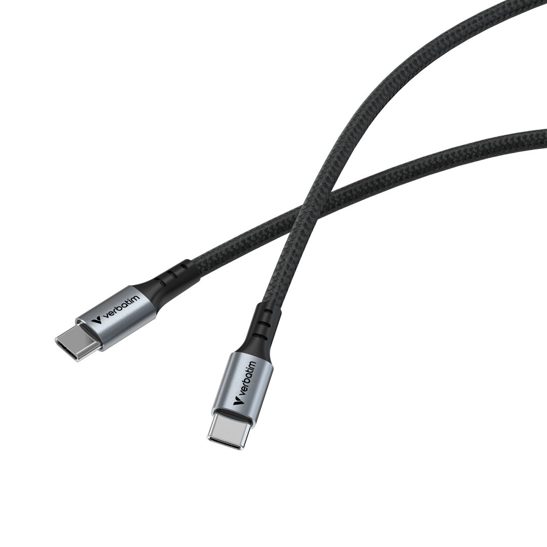 Verbatim Sync & Charge USB-C to USB-C Cable 1,2m Black