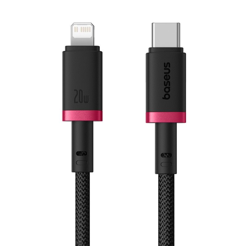 Baseus Dura Series 20W Fast Charging Type-C to Lightning cable 2m Red/Black