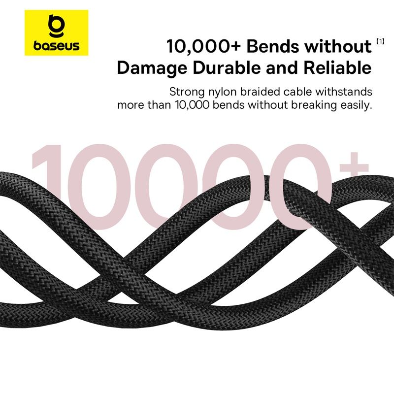 Baseus Dura Series 20W Fast Charging Type-C to Lightning cable 2m Red/Black