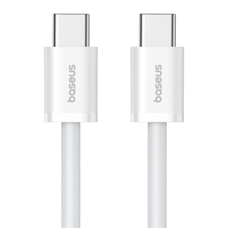 Baseus Superior USB C to USB C 30W data cable 2m White
