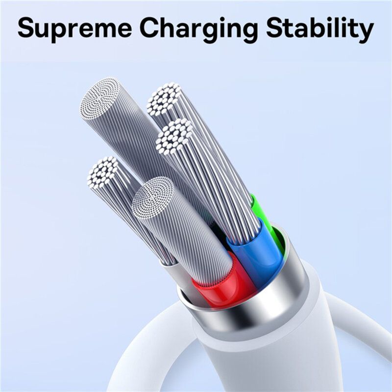 Baseus Superior USB C to USB C 30W data cable 2m White