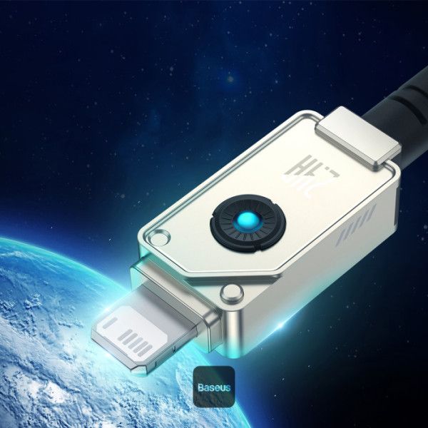 Baseus Unbreakable USB A to iP lightning 5V-2.4A cable 1m White
