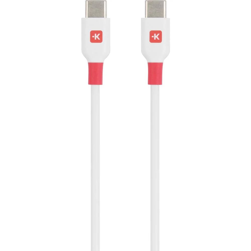 SKROSS USB-C to USB-C fast charger cable 2m White