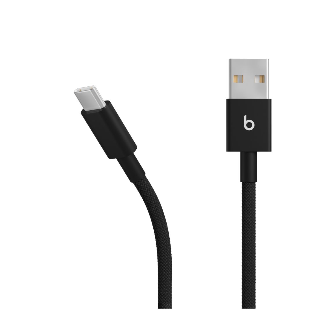 Apple Beats USB-A to USB-C Woven Cable 1,5m Bolt Black (Two-Pack)
