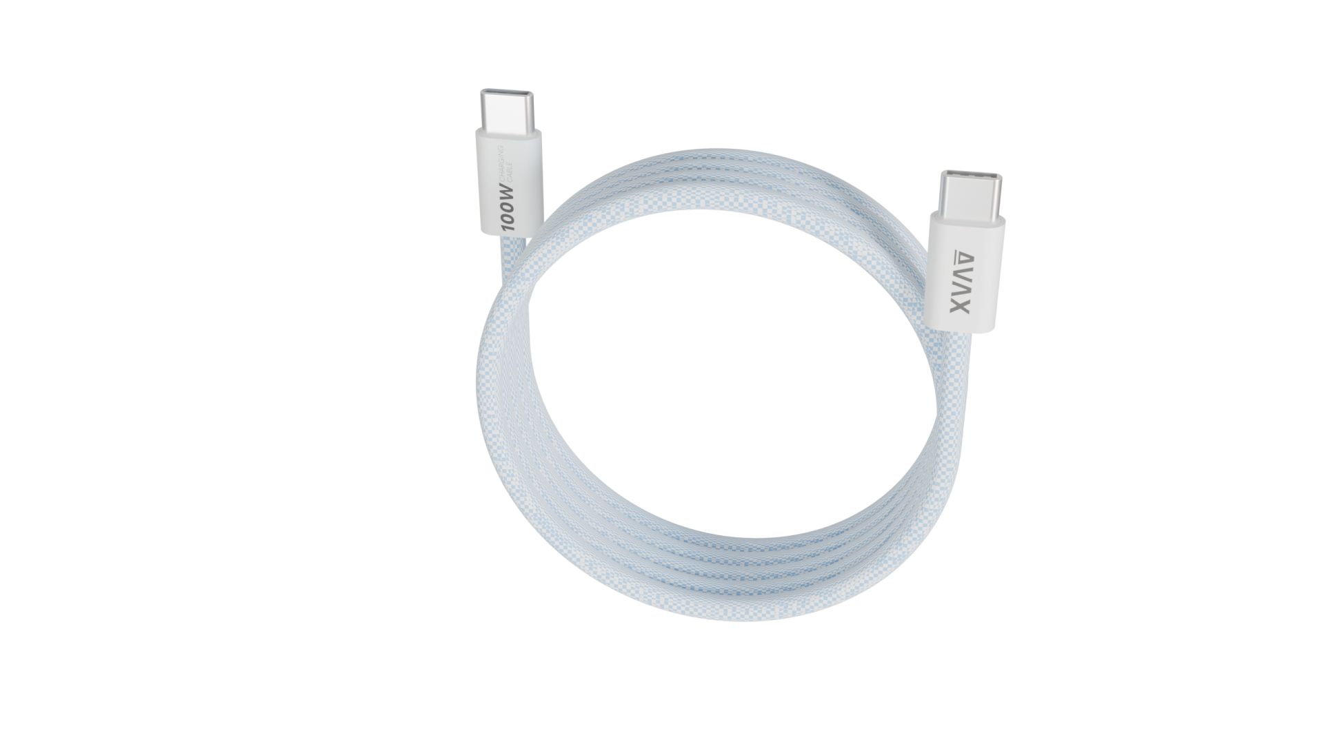 Avax CB610LB MAGNETY 100W USB-C Magnetic Charger 1m Light Blue