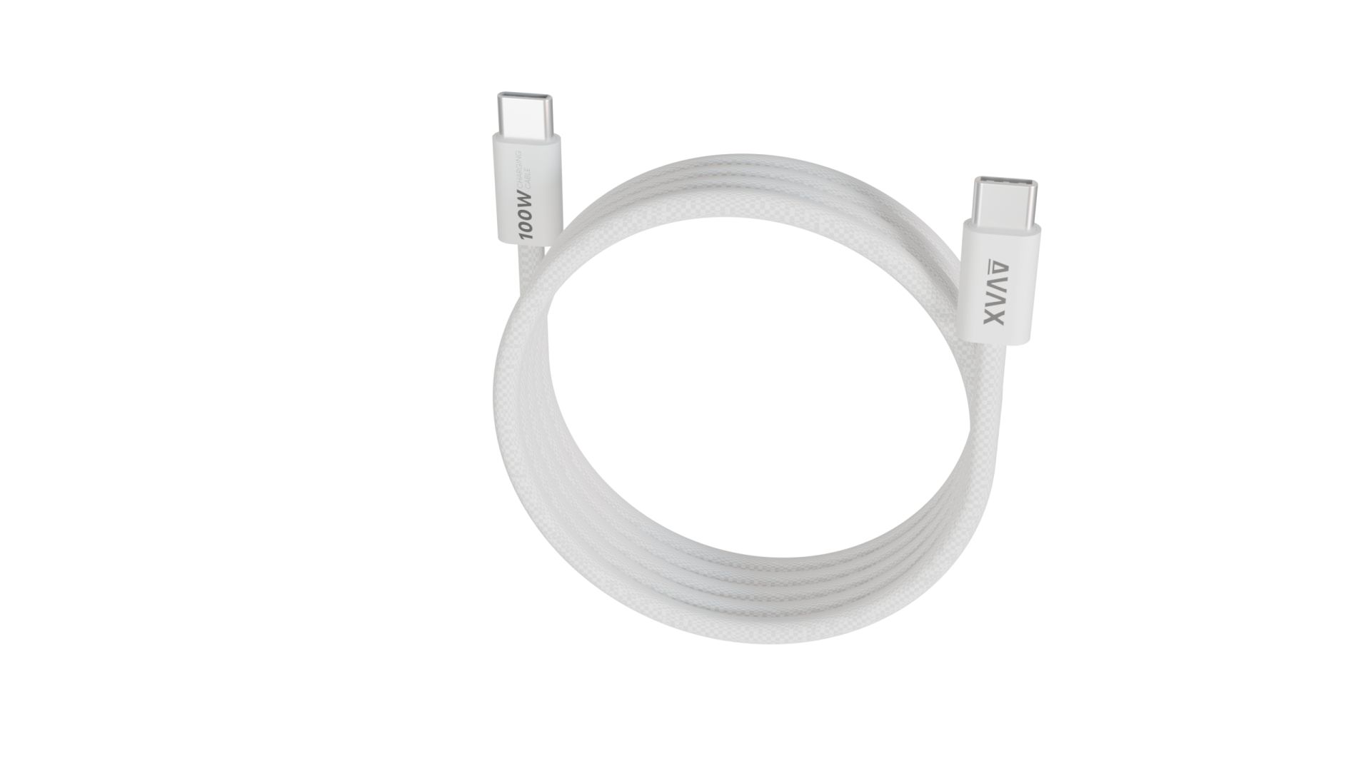 Avax CB610W MAGNETY 100W USB-C Magnetic Charger 1m White