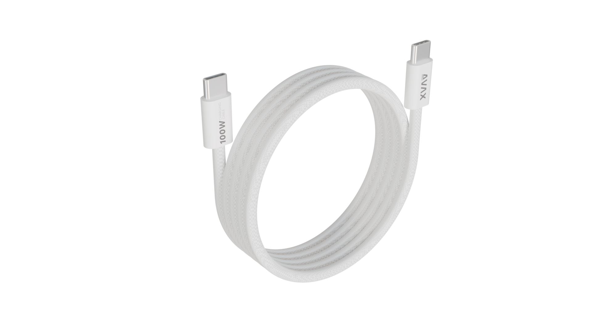 Avax CB610W MAGNETY 100W USB-C Magnetic Charger 1m White