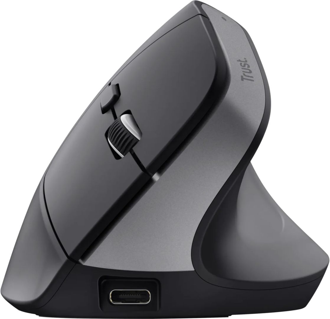 Trust Bayo+ Wireless Ergonomic Mouse Black