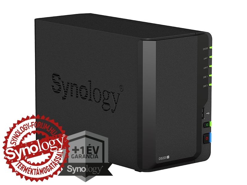 Synology NAS DS220+ (2GB) (2HDD) HU