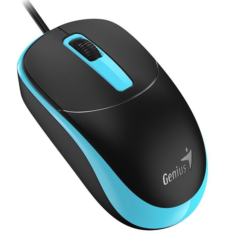 Genius DX-123 Wired Mouse Black/Blue