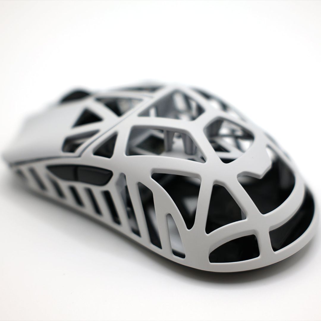 WLMouse Beast X Max Wireless Mouse Metalic Silver