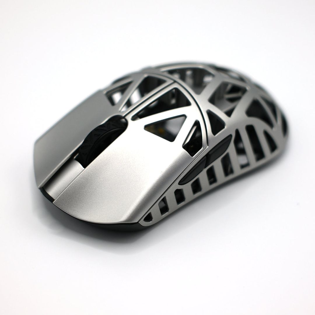 WLMouse Beast X Max Wireless Mouse Metalic Silver