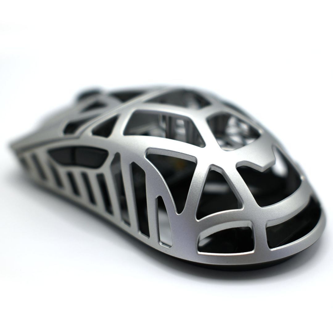 WLMouse Beast X Max Wireless Mouse Metalic Silver