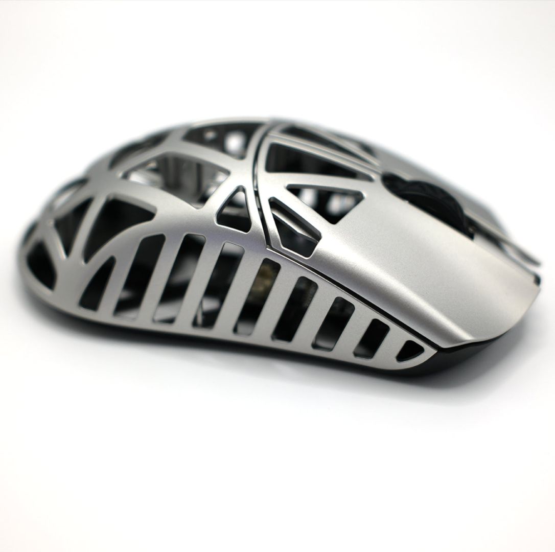 WLMouse Beast X Max Wireless Mouse Metalic Silver