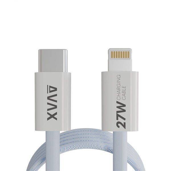 Avax CB611LB MAGNETY 27W USB-C - Lightning Magnetic Charger 1m Light Blue