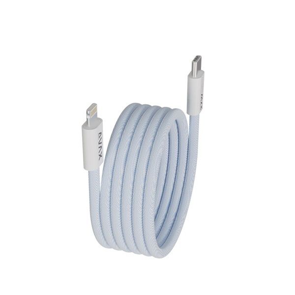 Avax CB611LB MAGNETY 27W USB-C - Lightning Magnetic Charger 1m Light Blue