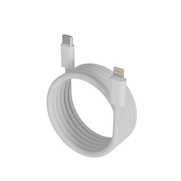 Avax CB611W MAGNETY 27W USB-C - Lightning Magnetic Charger 1m White