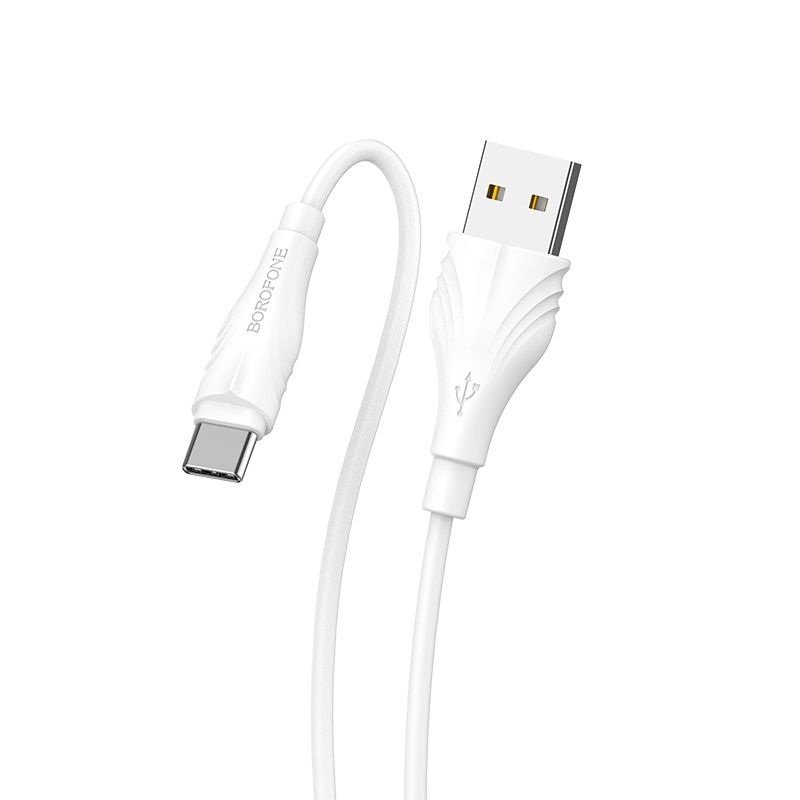 BOROFONE BX18TYPE-C Type-C Charging Data Cable 2m White