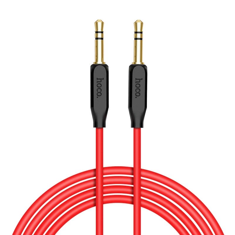 Hoco UPA11 Audio Cable 3,5mm jack - 3,5mm jack Red