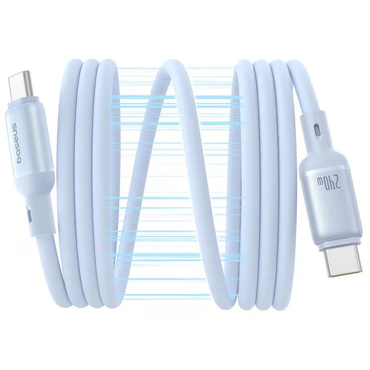 Baseus PicoGo Magnetic Charging Cable USB-C 240W 1m Blue