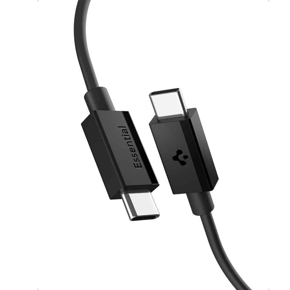 Spigen Essential USB-C to USB-C 60W cable 2m Black