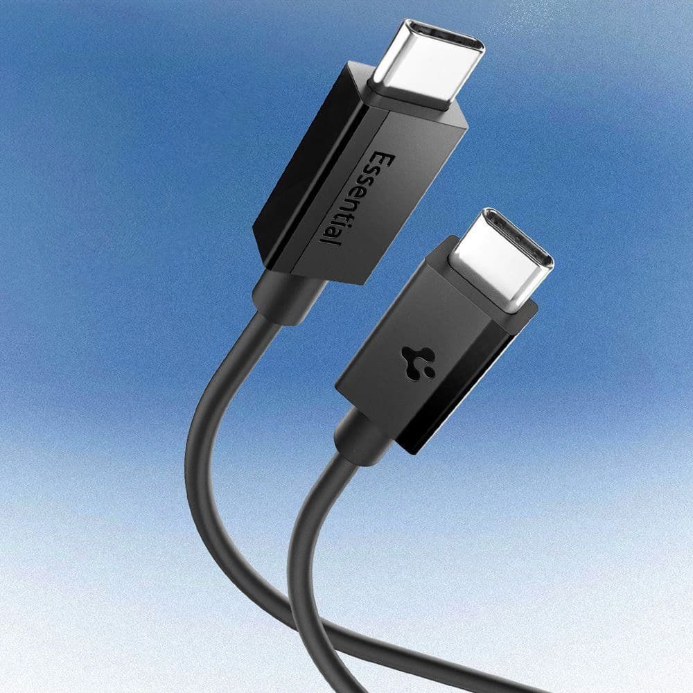 Spigen Essential USB-C to USB-C 60W cable 2m Black