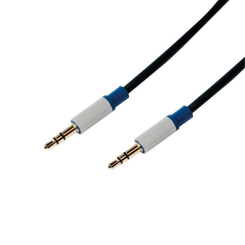 Logilink Audio 3,5mm jack male/male cable 1,5m Black/Blue