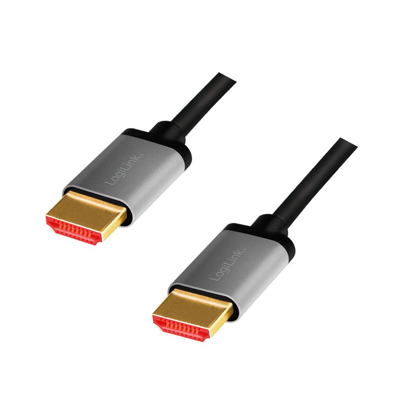 Logilink HDMI cable A/M to A/M 8K/60Hz 3m Black/Grey