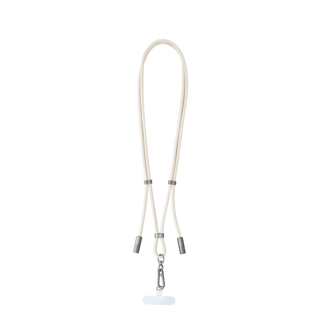 Intenso Cell Phone Charging Lanyard Cable 1,65m Beige