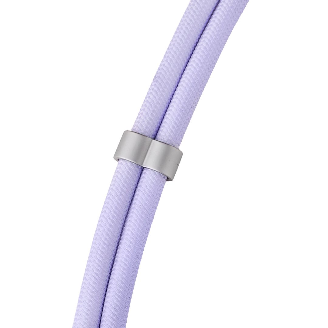 Intenso Cell Phone Charging Lanyard Cable 1,65m Purple