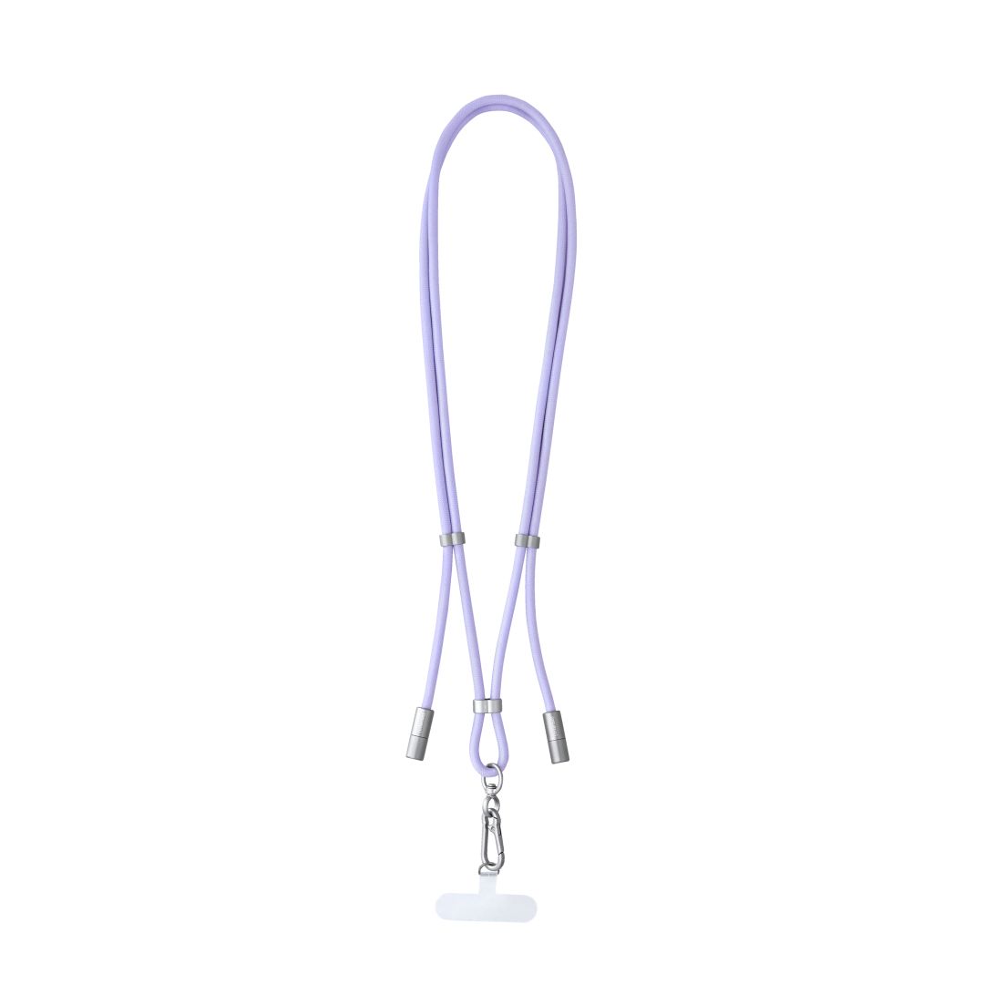 Intenso Cell Phone Charging Lanyard Cable 1,65m Purple