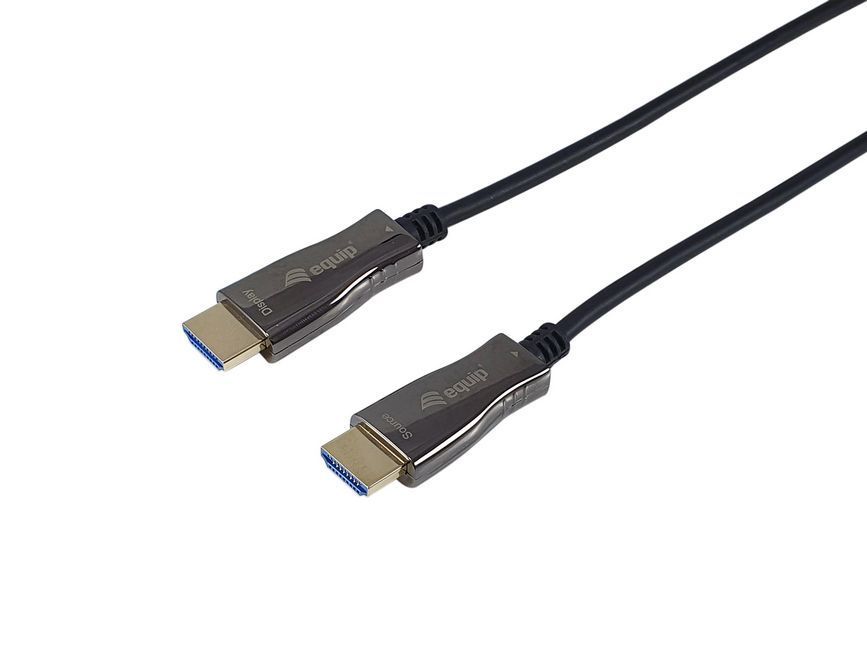 EQuip HDMI 2.0 Active Optical Cable AM/AM 15m 4K/60Hz Black