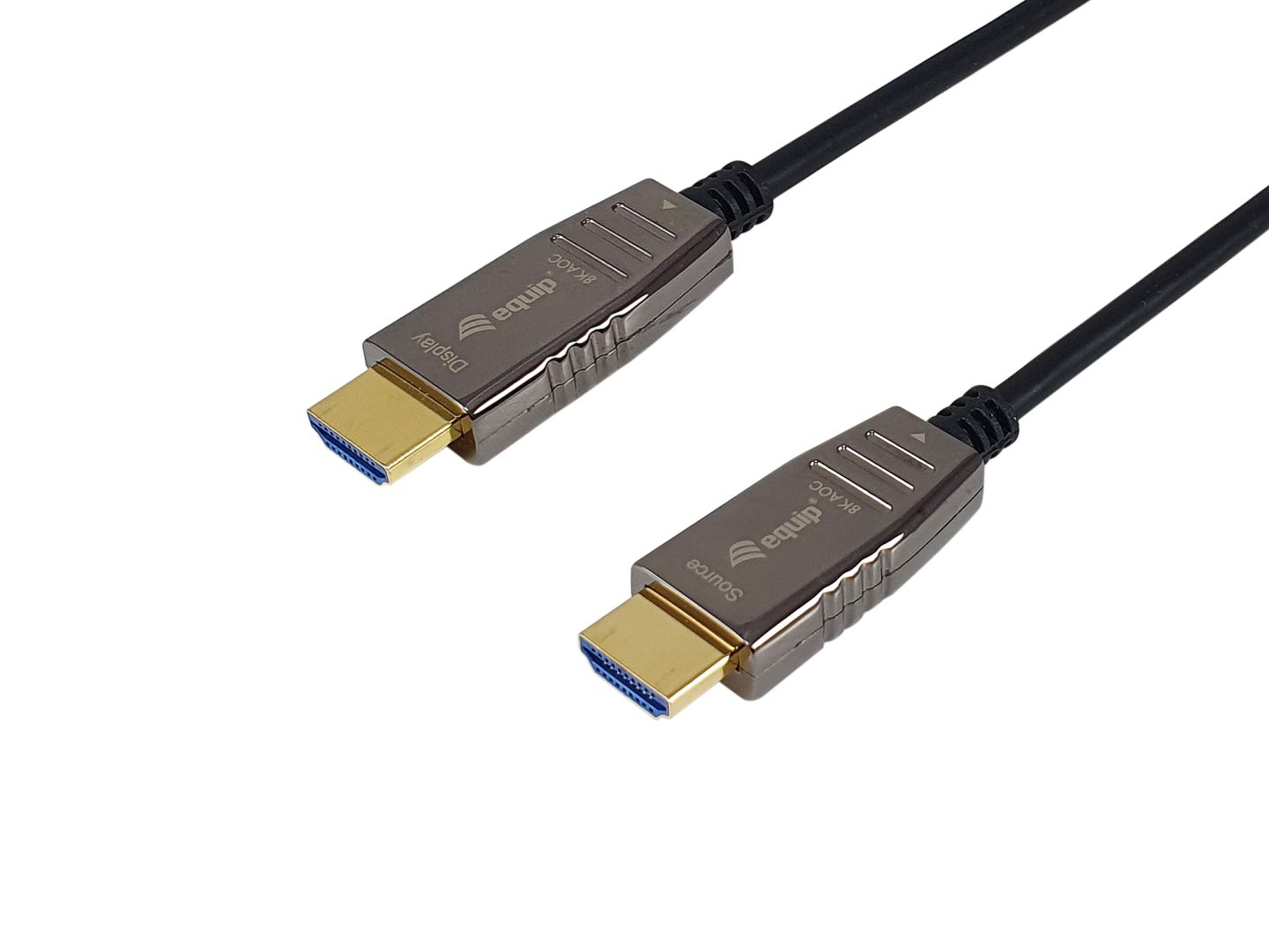 EQuip HDMI 2.1 8K/60Hz Active Optical Cable 15m Black