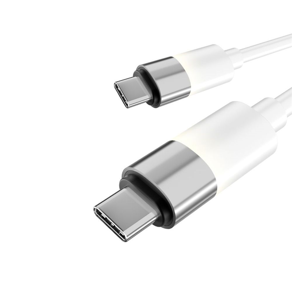 Avax CB317 GLOWY USB-C to USB-C cable 2m White