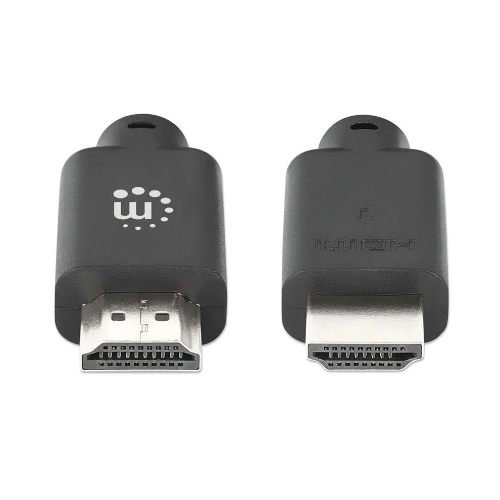 Manhattan High Speed HDMI Cable with Ethernet cable 1m Black