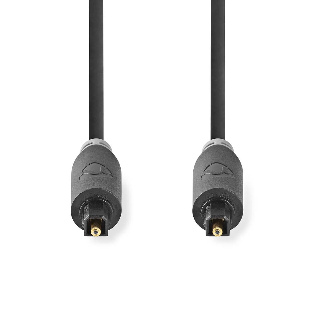Nedis TosLink Male - TosLink Male Optical Audio Cable 5m Black