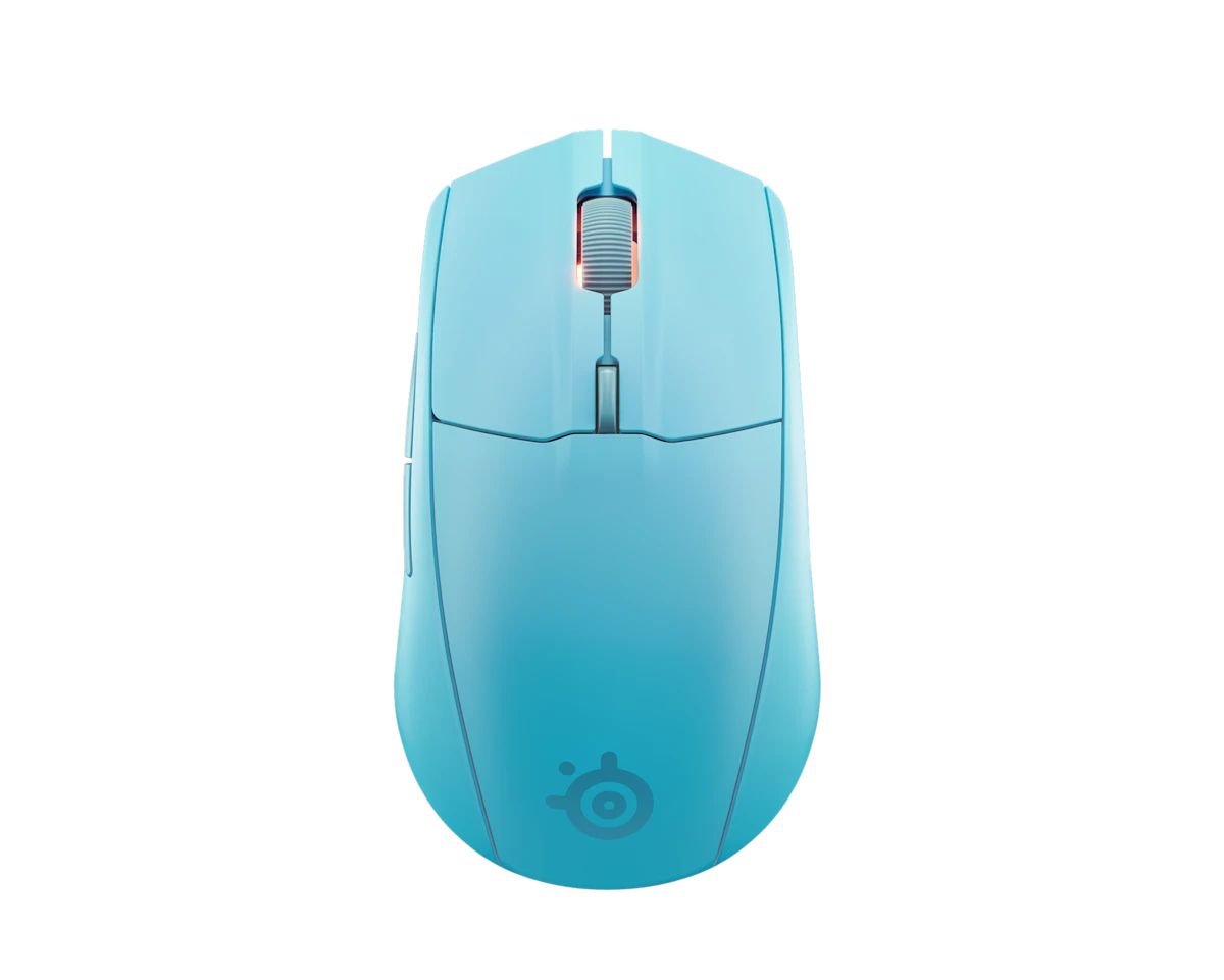Steelseries Rival 3 Gen 2 Gaming Wireless Bluetooth Mouse Aqua