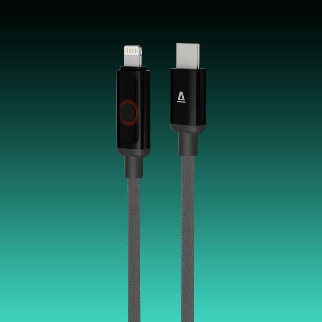 Avax CB650 PULSEY USB-C - Lightning 0,5m Grey