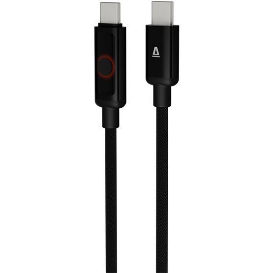 Avax CB654 PULSEY USB-C - USB-C 1m Grey
