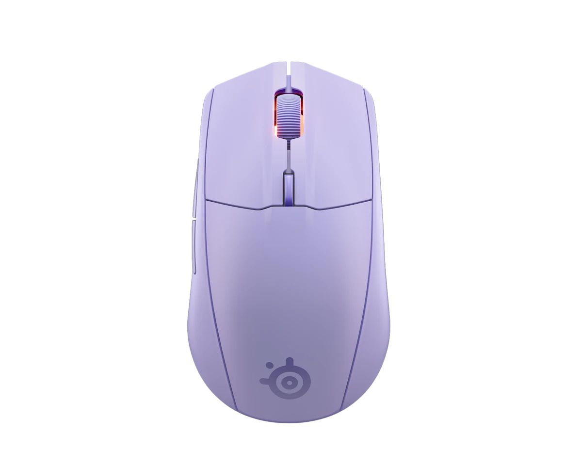 Steelseries Rival 3 Gen 2 Gaming Wireless Bluetooth Mouse Levander
