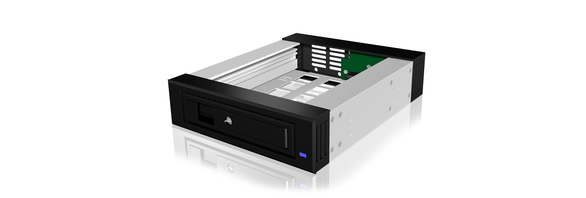 Raidsonic IcyBox IB-129SSK-B Mobile Rack for 3,5