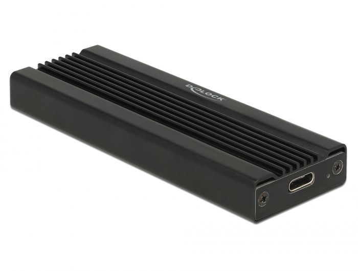 DeLock External Enclosure for M.2 NVMe PCIe SSD with SuperSpeed USB 10 Gbps (USB 3.1 Gen 2) USB Type-C female