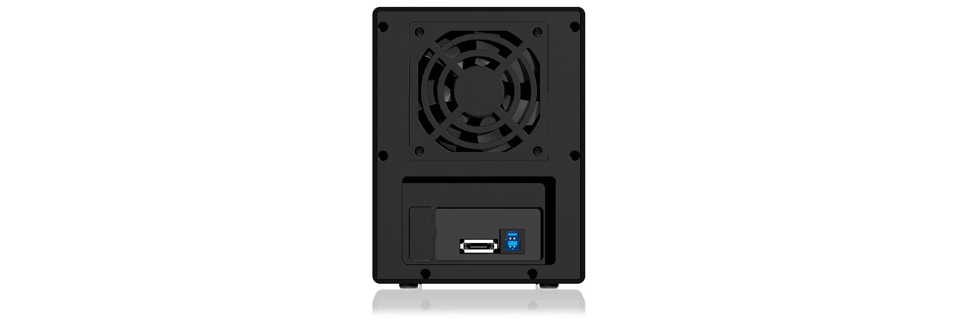 Raidsonic IcyBox IB-3640SU3 External 4x JBOD enclosure with eSATA and USB 3.0 for 3.5