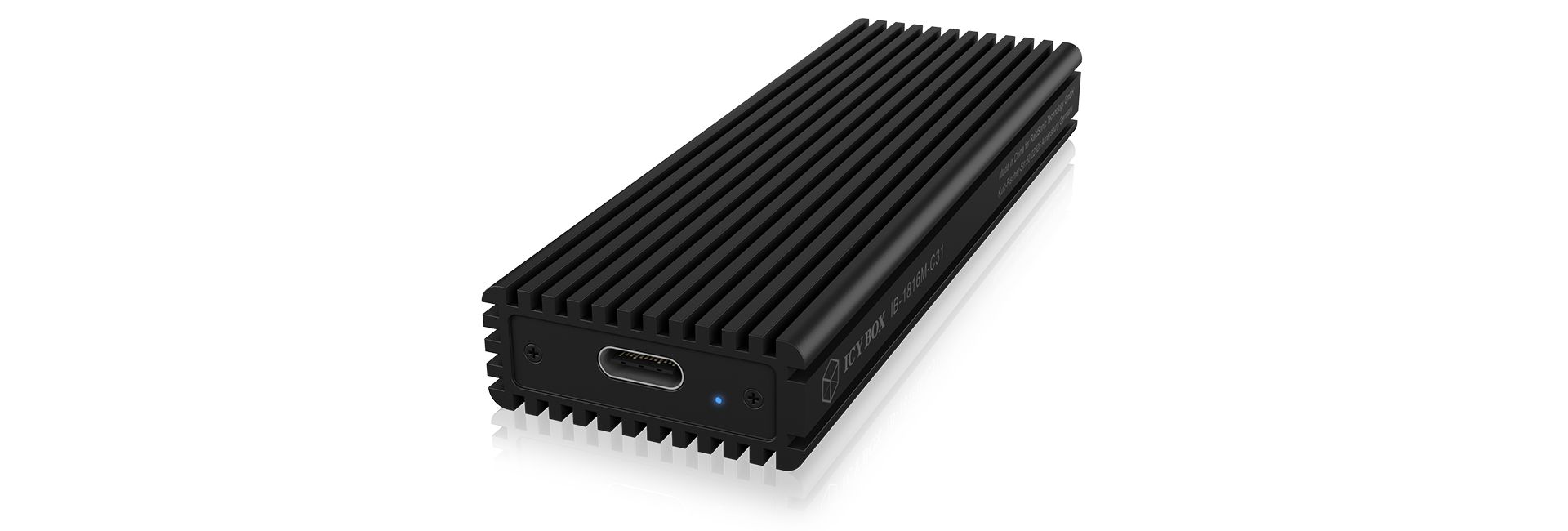 Raidsonic IcyBox IB-1816M-C31 External Type-C enclosure for M.2 NVMe SSD
