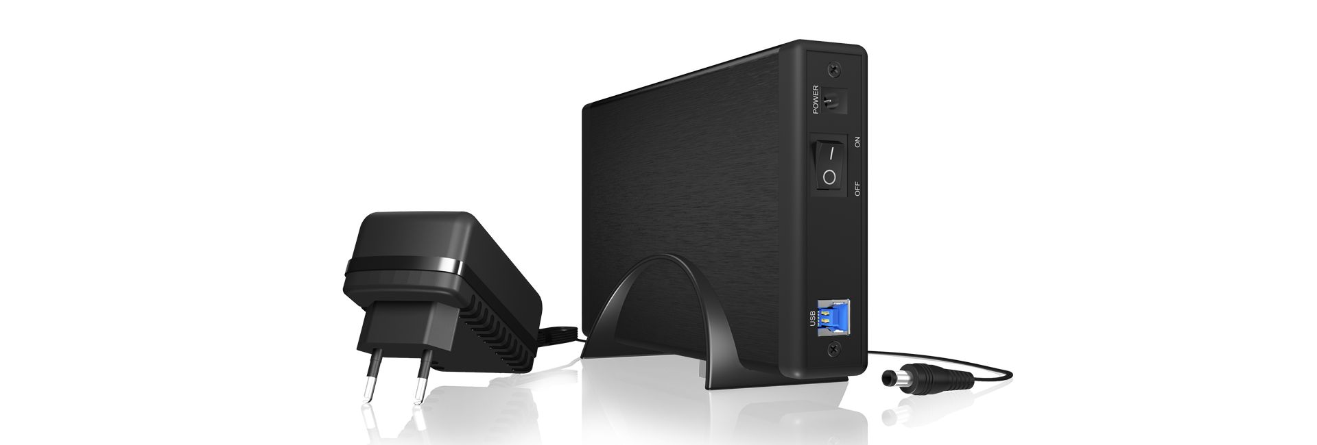 Raidsonic IcyBox IB-377U3 External enclosure for 3.5